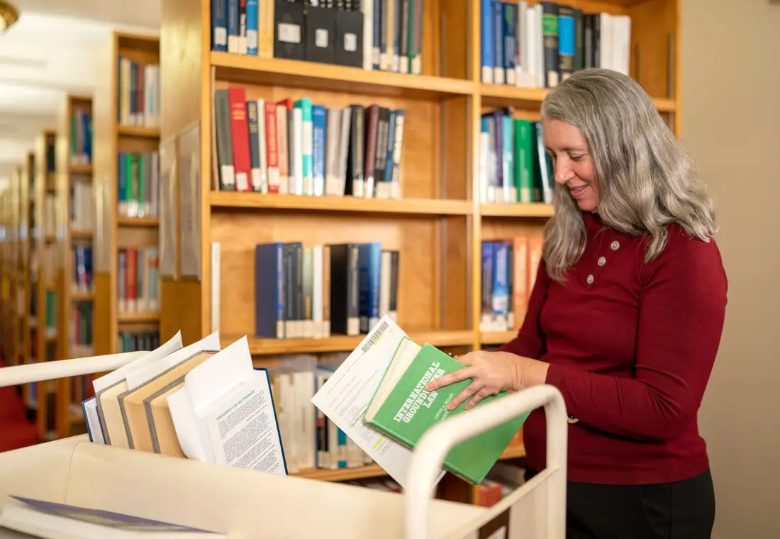 Canadian legal reference desk and law library materials